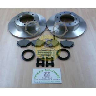 Land Rover Discovery 1 / Defender 90 / Range Rover Classic Rear Brake Disc & Pad Kit